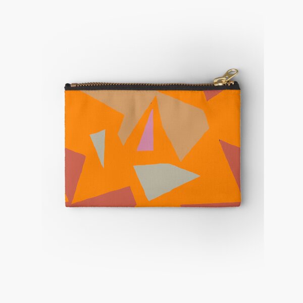 Item preview, Orange tangerine abstract contemporary art design designed and sold by ankka.