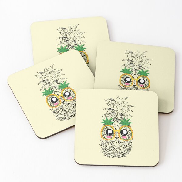 Item preview, Copy of Tasty Tangy kawaii pineapple designed and sold by 4youwithlove2.