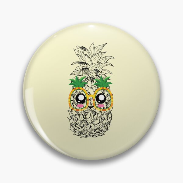 Artikelvorschau, Kopie von Tasty Tangy kawaii Ananas entworfen und verkauft von 4youwithlove2.
