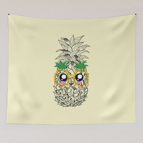 Item preview, Copy of Tasty Tangy kawaii pineapple designed and sold by 4youwithlove2.
