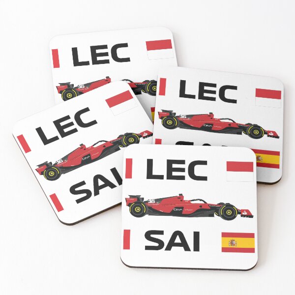 Item preview, Scuderia Ferrari F1 Team 2023 Charles Leclerc and Carlos Sainz SF23 designed and sold by FormulaGTee1.