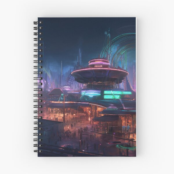 Item preview, Futuristic Funland designed and sold by PrintCove.
