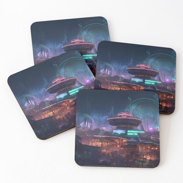 Item preview, Futuristic Funland designed and sold by PrintCove.