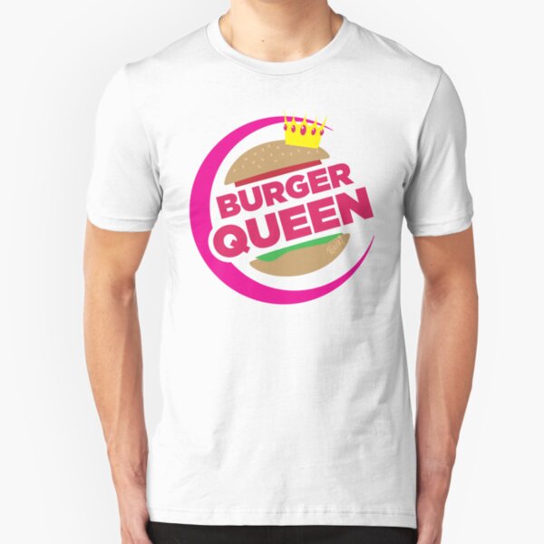 BURGER QUEEN Slim Fit T-Shirt