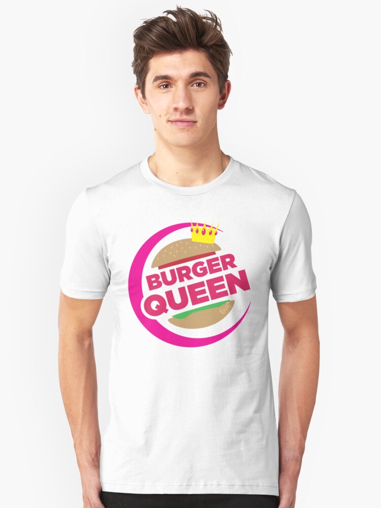 Alternate view of BURGER QUEEN Slim Fit T-Shirt