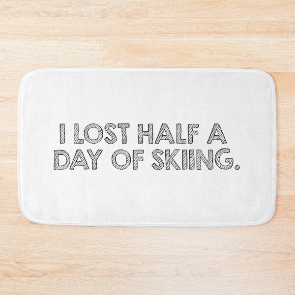 Item preview, I lost half a day of skiing designed and sold by LauraBarnesArt.