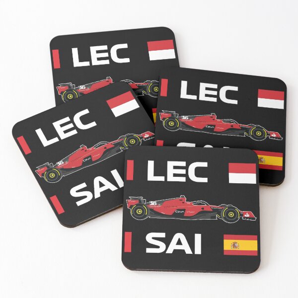 Item preview, Scuderia Ferrari F1 Team 2023 Carlos Sainz Charles Leclerc SF23 designed and sold by FormulaGTee1.