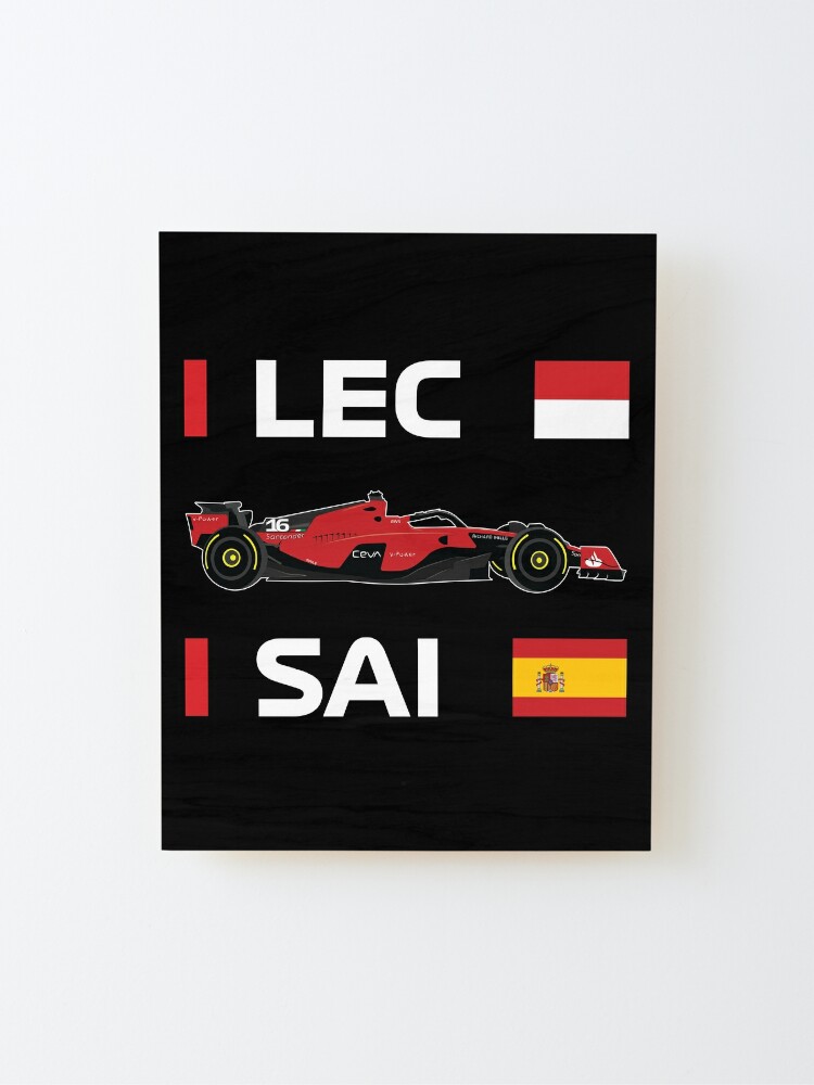 Scuderia Ferrari F1 Team 2023 Charles Leclerc and Carlos Sainz SF23  Sticker for Sale by FormulaGTee1