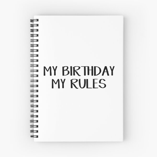 Item preview, My birthday my rules designed and sold by allthetees.
