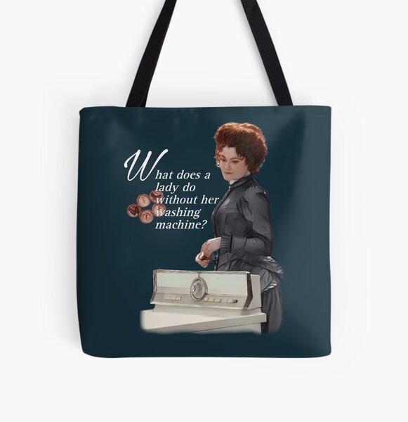 Hetty and her washing machine All Over Print Tote Bag