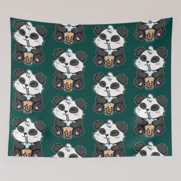 Item preview, tea drink panda  designed and sold by VioletNewman.