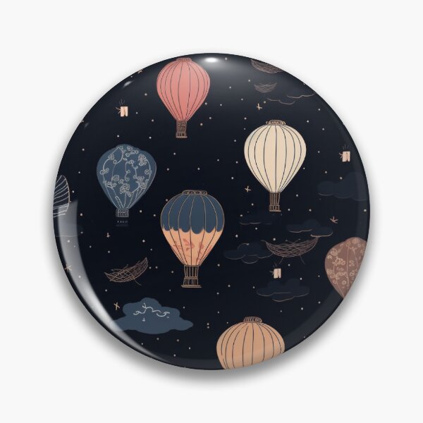 Item preview, Flying Lanterns pattern! designed and sold by TheeDigitalDen.