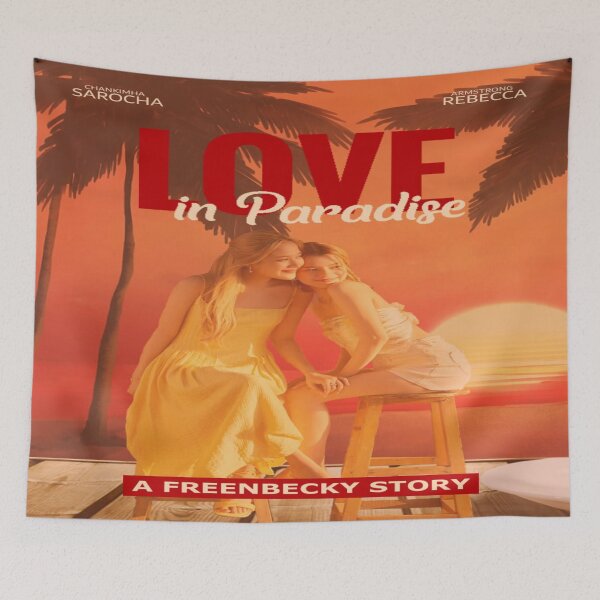 Item preview, Love In Paradise | FreenBecky Poster   designed and sold by CatiaCosta.