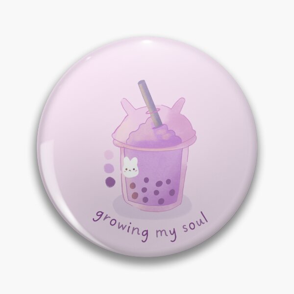 Item preview, Lilac rabbit boba tea  designed and sold by hey-evie-arts.
