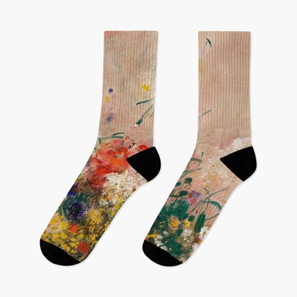 Item preview, Vase of Flowers (Pink Background) (1906) by Odilon Redon designed and sold by BossyCatHome.
