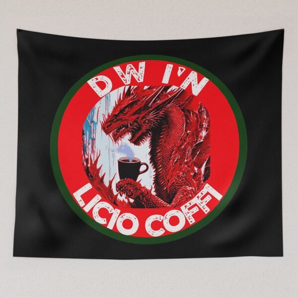 Item preview, DW I'N LICIO COFFI SOUTH WALES designed and sold by Marni Scofidio Desi9ns.