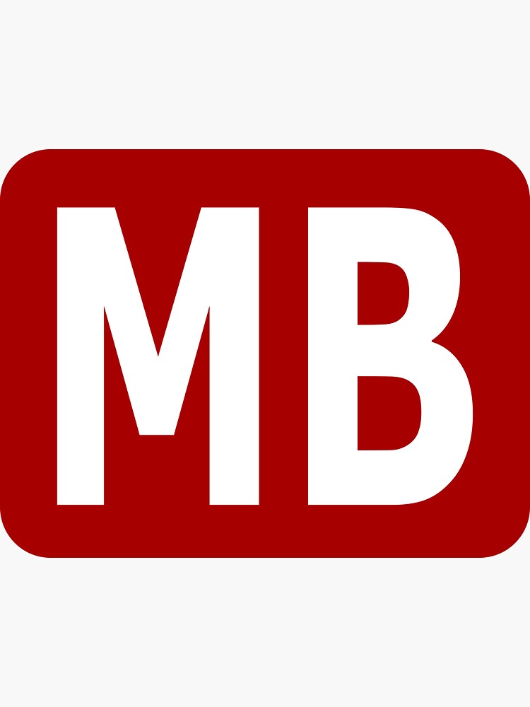 Mb Letters Merch & Gifts for Sale | Redbubble