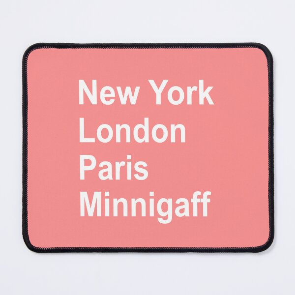 Item preview, New York, London, Paris, Minnigaff designed and sold by Jeallan Designs.