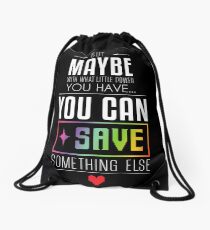 Mochila de cuerdas Tal vez puedas AHORRAR algo más