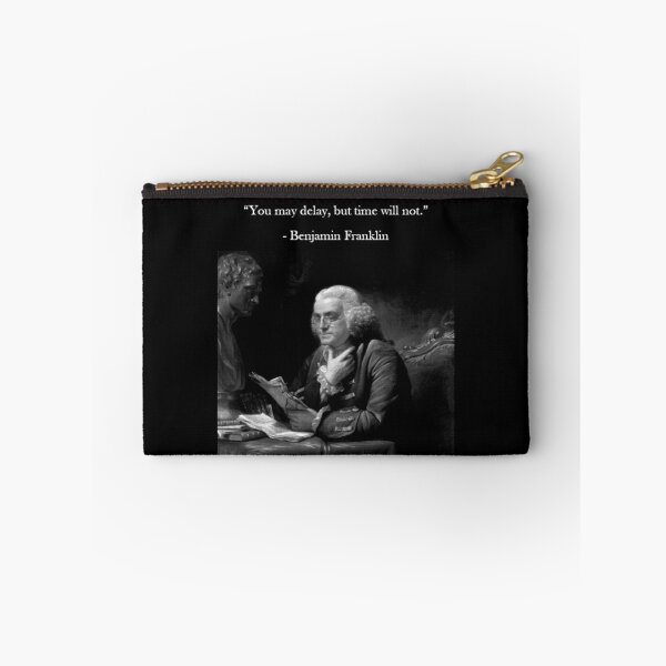 Item preview, Benjamin Franklin Quote - Time   designed and sold by Reed-Inc.