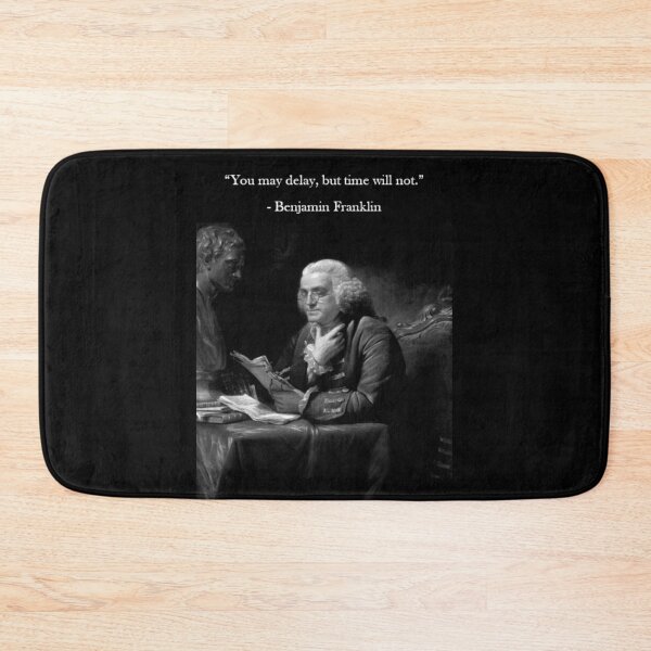 Item preview, Benjamin Franklin Quote - Time   designed and sold by Reed-Inc.