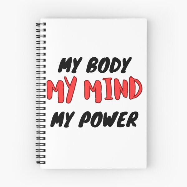 Item preview, My Body My Mind My Power designed and sold by shopdyali.