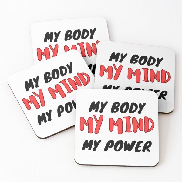 Item preview, My Body My Mind My Power designed and sold by shopdyali.