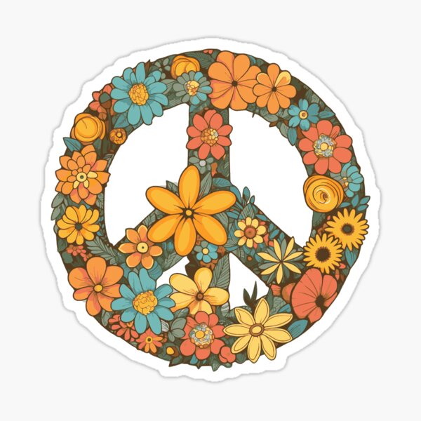 Item preview, Flower Peace Sign designed and sold by Cody Bertasso.