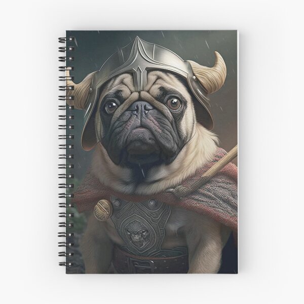 Item preview, Pugtastic Journey: Pug Thor - Calm Before The Storm designed and sold by ShoppingWarrior.