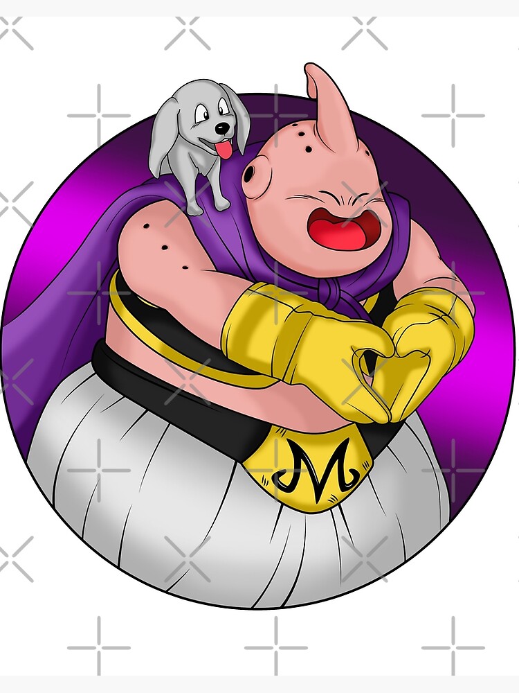 Dragon Ball Z Majin buu | Art Board Print