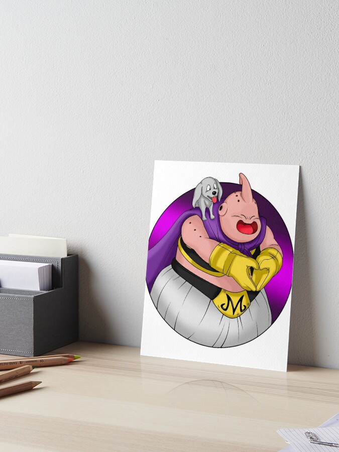 Dragon Ball Z Majin buu | Art Board Print