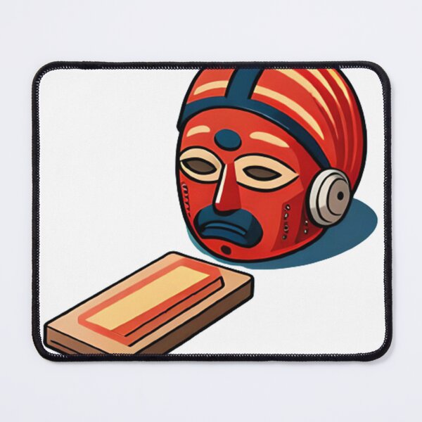 Item preview, orange mask designed and sold by Permana96.