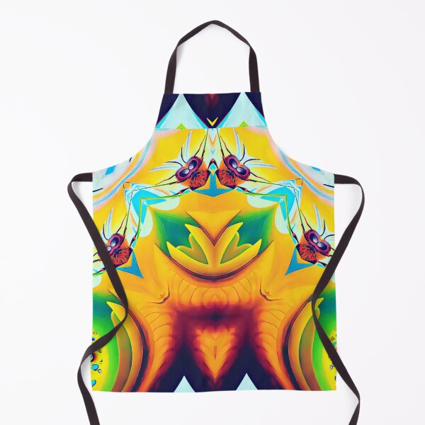 Item preview, *Funny Abstract Bee On A Sunflower Summer Blue Sky Painting* designed and sold by Ralek.