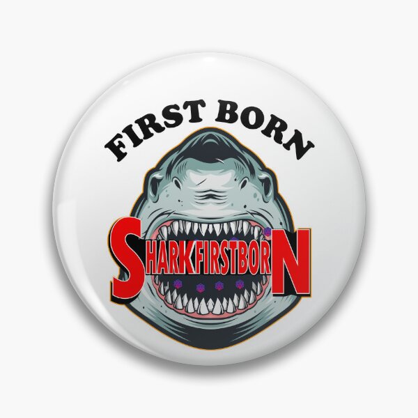 Item preview,  First born shark , Funny Gift for first borns designed and sold by fameflyer.