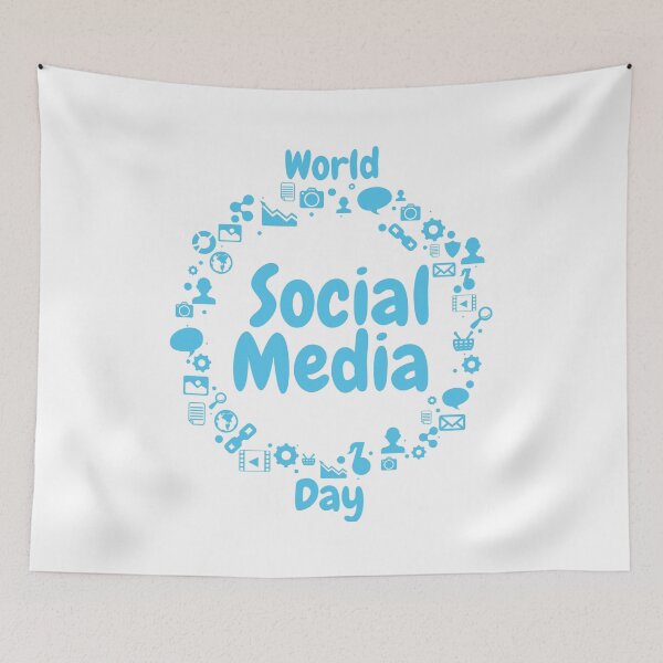 Item preview, Copy of  World Social Media Day designed and sold by Simo0455.