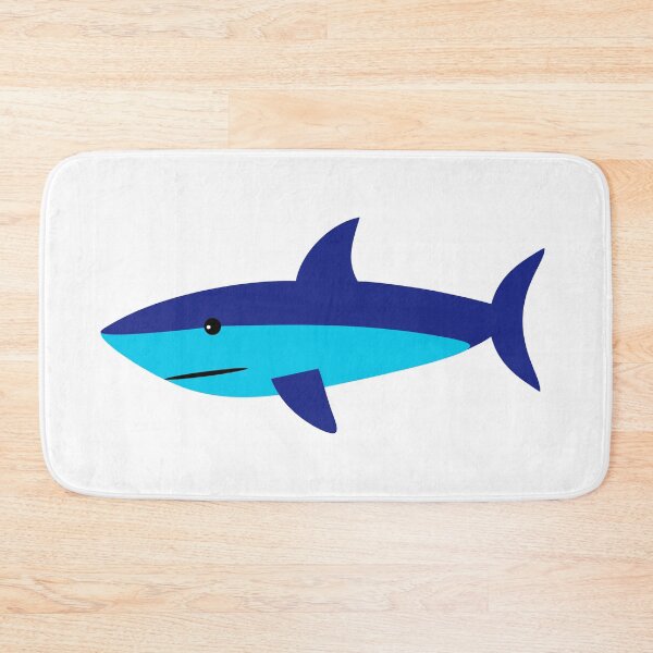 Item preview, Blue Sharky the friendly shark wants to surf with you! designed and sold by electroillusion.
