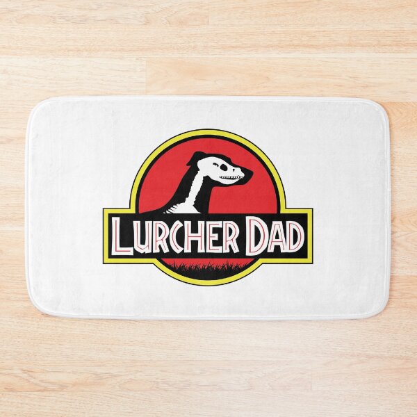 Artikelvorschau, (Für hellen Hintergrund) Jurassic Lurcher Dad entworfen und verkauft von More Cute Dogs.