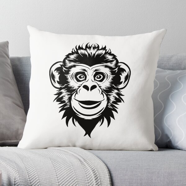 Monkey Decorative Pillow