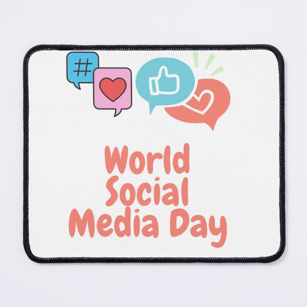 Item preview,   World Social Media Day designed and sold by Simo0455.