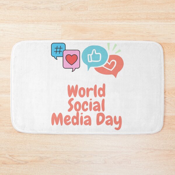 Item preview,   World Social Media Day designed and sold by Simo0455.