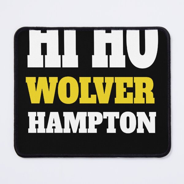 Item preview, Hi Ho Wolverhampton Wulfrunian Black & Gold Wolves  designed and sold by RadStock.