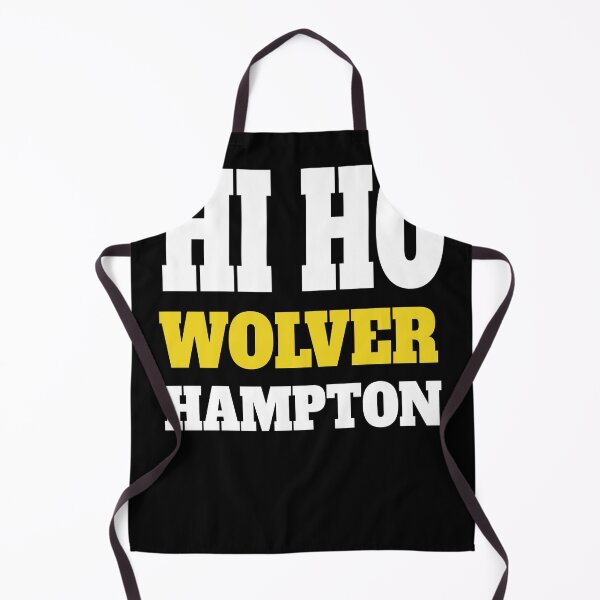 Item preview, Hi Ho Wolverhampton Wulfrunian Black & Gold Wolves designed and sold by RadStock.