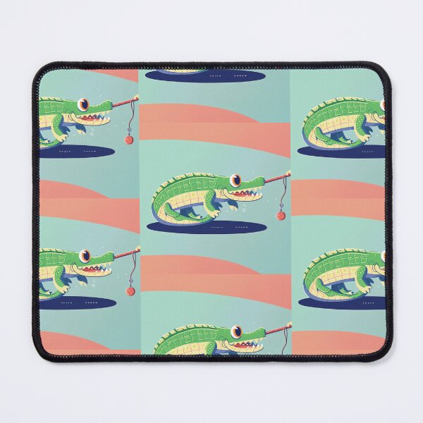 Item preview, Crocodile fishing. designed and sold by SMALL BEAR ART.