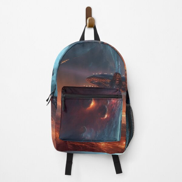 Item preview, Explosive Skies Over Alien Planet designed and sold by PrintCove.