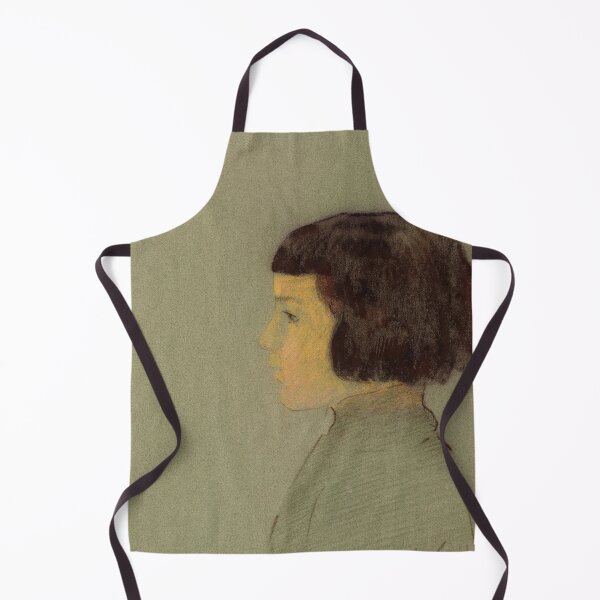 Item preview, Young Woman in Profile (1910) by Odilon Redon designed and sold by BossyCatHome.