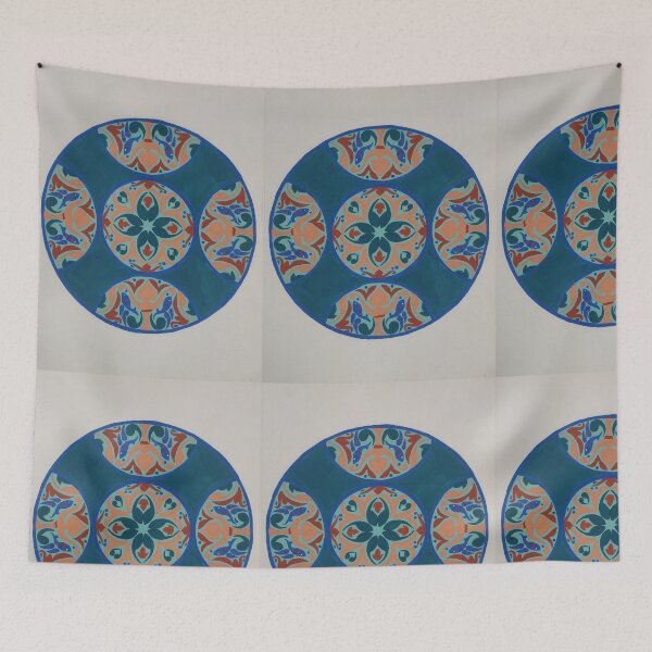Item preview, Blue Pattern designed and sold by Riya'z by Riya Singhania.