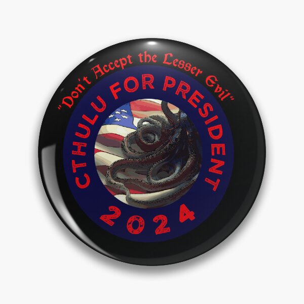 Item preview, CTHULU FOR PRESIDENT 2024 TENTACLES designed and sold by Marni Scofidio Desi9ns.