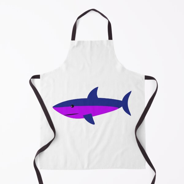 Item preview, Purple Sharky the friendly shark wants to surf with you! designed and sold by electroillusion.