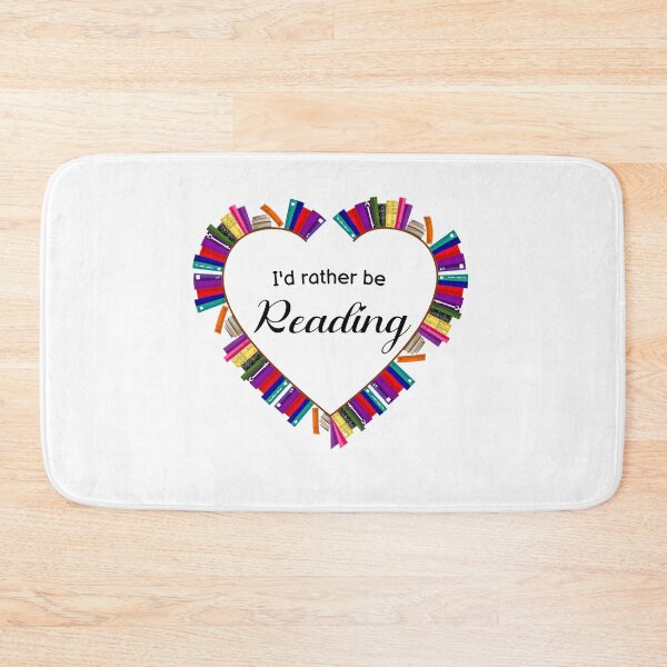 Item preview, I'd Rather be Reading: Heart of Books designed and sold by AvrgJane.