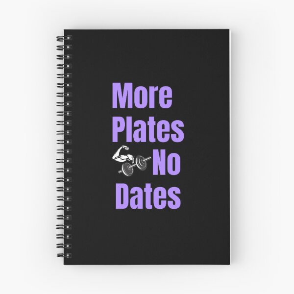 Item preview, More Plates No Dates Gym Fitness Bodybuilding  designed and sold by TeePassion.